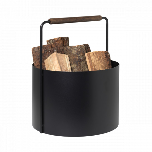 Holzkorb ASHI Brown Oak M | blomus