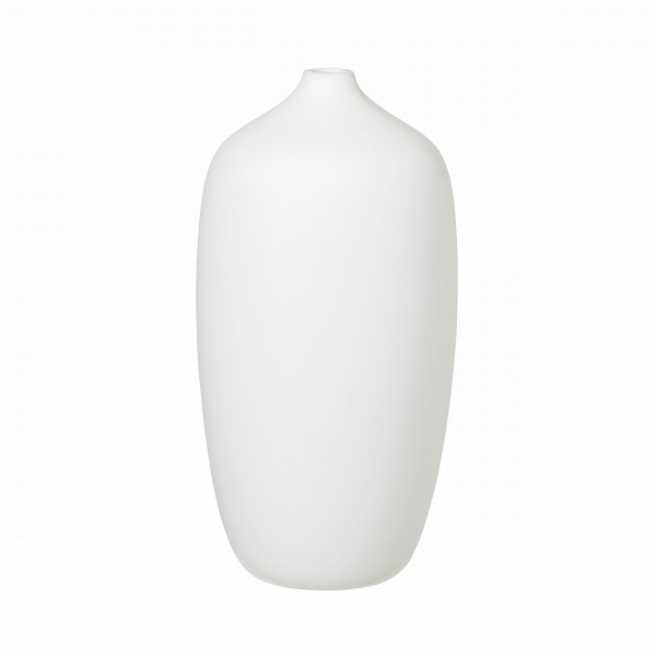 Vase CEOLA White 25 cm, Keramik | blomus