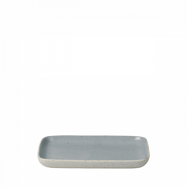 SABLO snack plate Stone M, ceramic, handcrafted | blomus