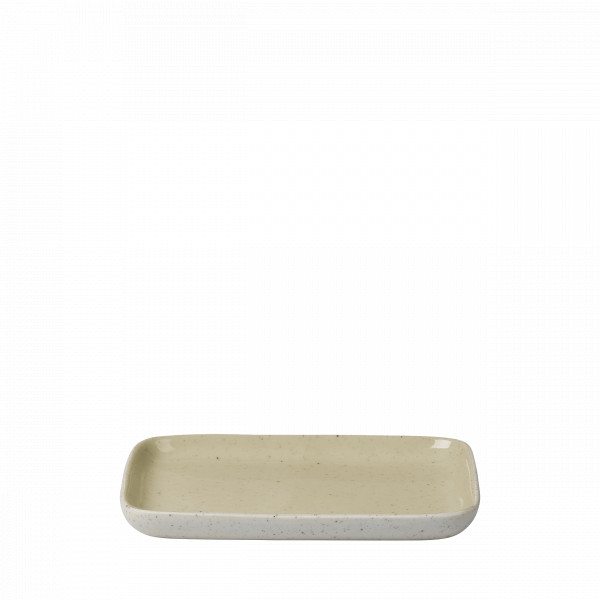 SABLO snack plate Savannah M, handcrafted ceramic | blomus