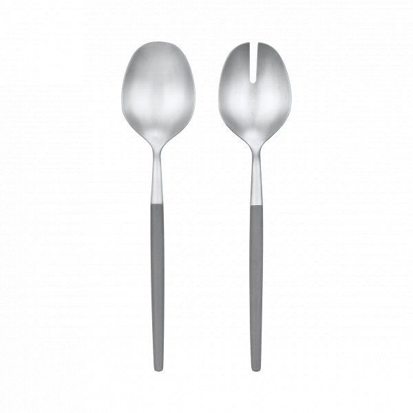 MAXIME salad servers Sharkskin, stainless steel | blomus