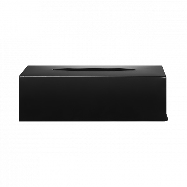 NEXIO Tissue Box Black 8 × 12 cm | blomus