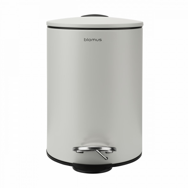 TUBO Pedal Bin Moon Gray 3 L | blomus