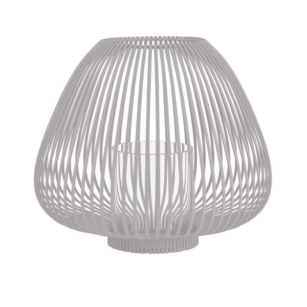 LYVA lantern M Mourning Dove with glass cylinder | blomus