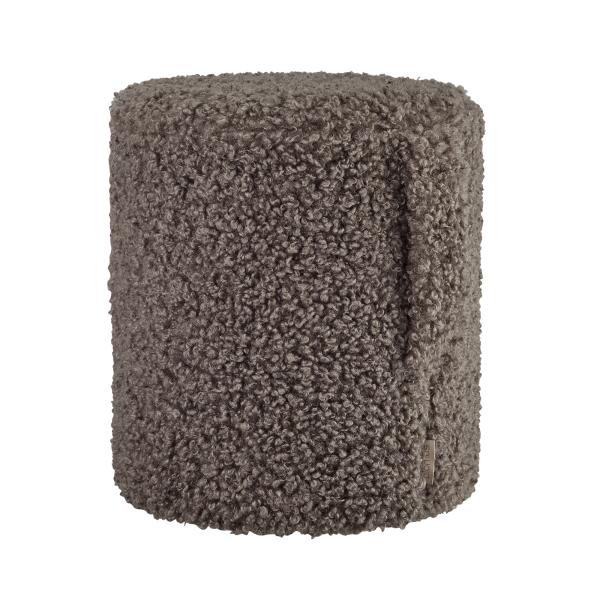 TEDDY Pouf Espresso, soft upholstery | blomus