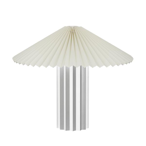 TAITE Table Lamp Lily White pleated design dimmable | blomus