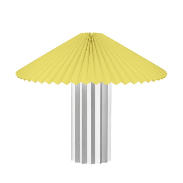 TAITE Table Lamp Cream Gold, pleated, dimmable | blomus
