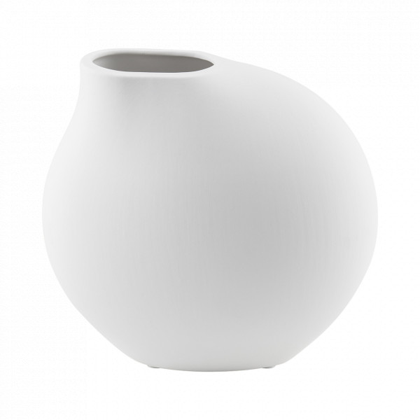 Vase NONA White, Porzellan, Unikat | blomus