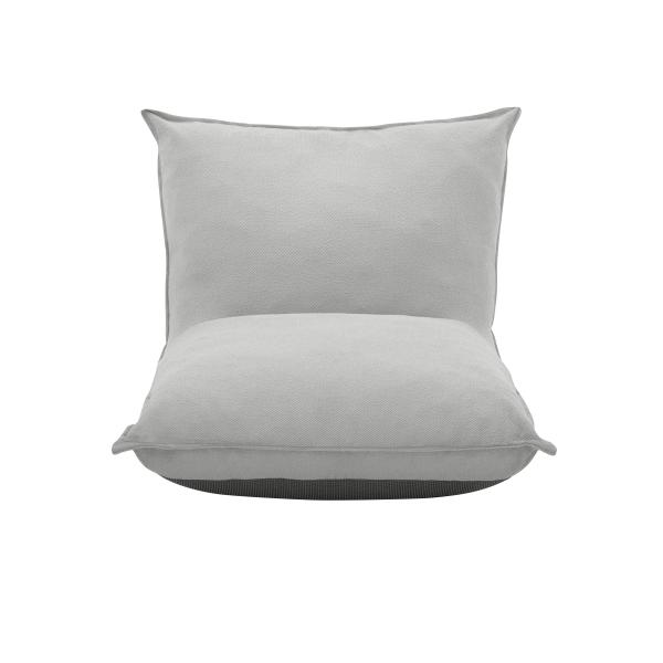 blomus GROW Outdoor Lounger Chair Cloud Bouclé 100×100 cm, modularer Loungesessel, wasserabweisender Bouclé-Stoff, pflegeleicht, Outdoor-Sitzmöbel