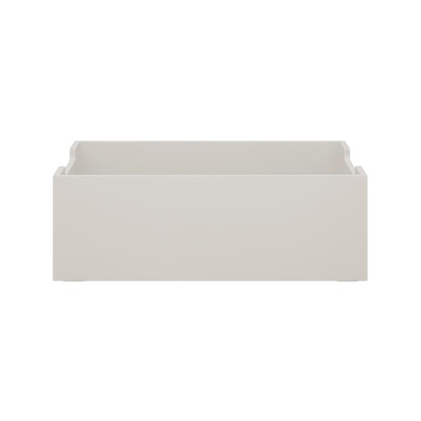 blomus KASANE Aufbewahrungsbox, Größe M, Moonbeam, MDF, stapelbar, passend für SUKOYA Regale