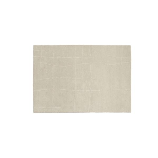 blomus TARJA Rug M Beige, handmade, wool & viscose, warm, durable, soft, timeless