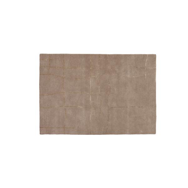 blomus TARJA rug M taupe, handmade, wool & viscose, warm, durable, soft, timeless