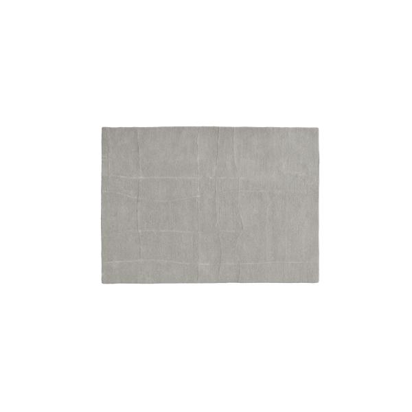 blomus TARJA rug S Zinc, handmade, wool & viscose, warm, durable, soft, timeless