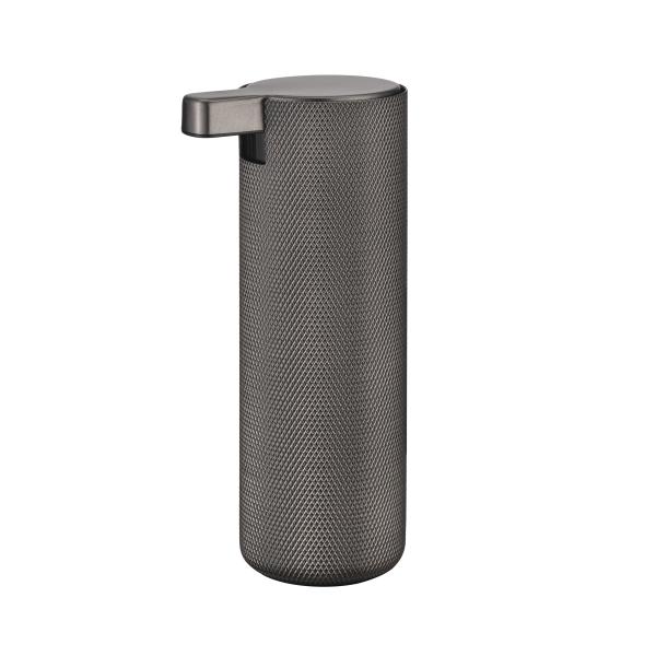 blomus MODO ROF Soap Dispenser, 165 ml, Burned Metal, Stainless Steel, Knurled Surface, Non-Slip