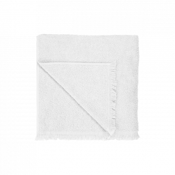 FRINO Bath Towel White 70 × 140 cm | blomus