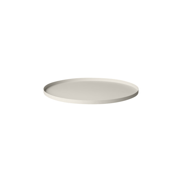 Tray PEASY Moonbeam, size S, stainless steel, round | blomus