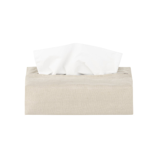 Tissue Box Cover TISU Moonbeam, Linen | blomus