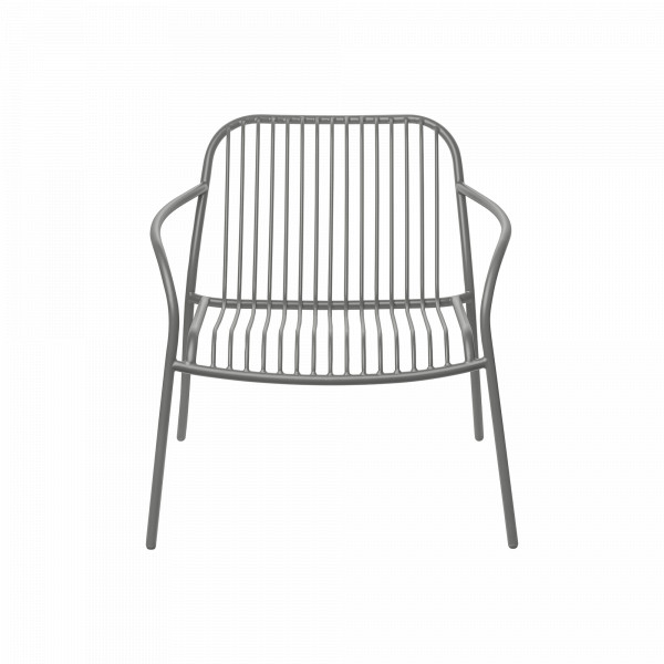 YUA WIRE lounge chair Granite Gray – outdoor design | blomus