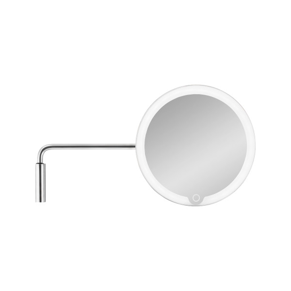 MODO LED Cosmetic Mirror Stainless Matte | blomus