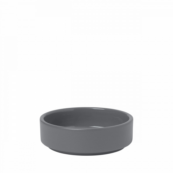 PILAR Schale Pewter, 100 ml, vielseitig, Keramik | blomus