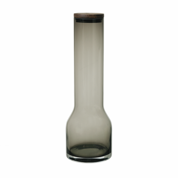 blomus Modern Glass Carafe with 360º Pour Silicone Lid on Food52
