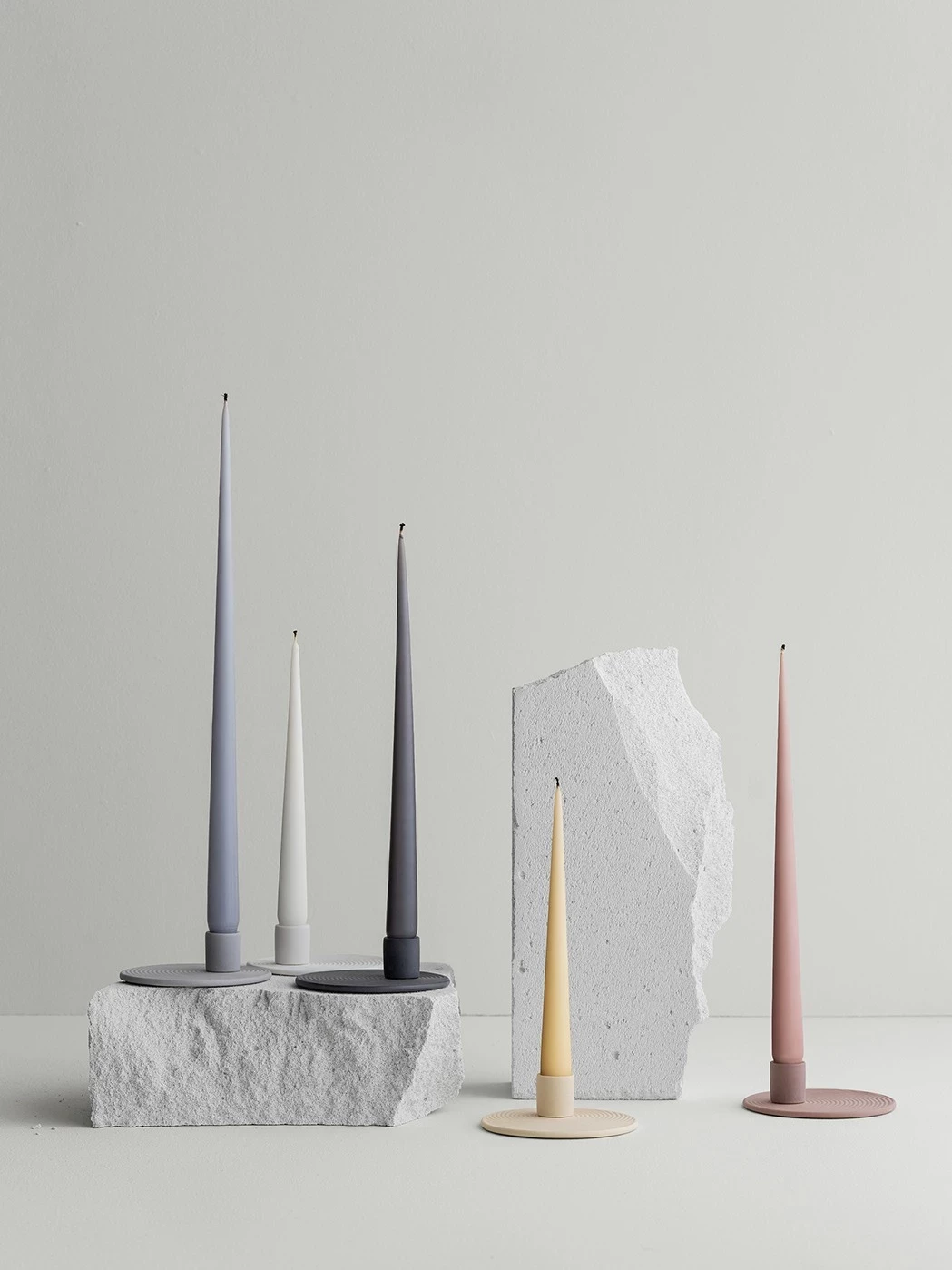 candle holder in different colours